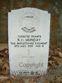 Hong Kong Cemetery - Munday, Robert