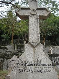 Hong Kong Cemetery - Palmer, Frank