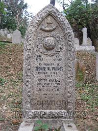 Hong Kong Cemetery - Parrot, George W