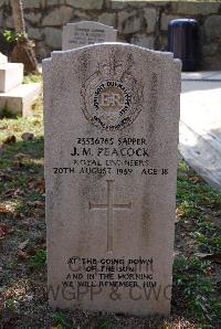 Hong Kong Cemetery - Peacock, John Moore