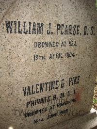 Hong Kong Cemetery - Pearse, William