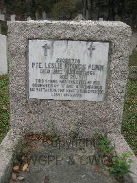 Hong Kong Cemetery - Penry, Leslie Francis