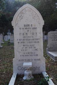 Hong Kong Cemetery - Percy, Frank