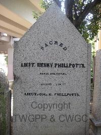 Hong Kong Cemetery - Phillpotts, Henry