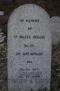 Hong Kong Cemetery - Pickhard, Walter