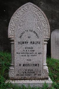 Hong Kong Cemetery - Ralph, Henry