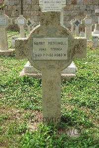 Hong Kong Cemetery - Redgewell, Harry