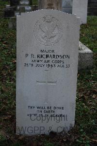 Hong Kong Cemetery - Richardson, Peter Ronald