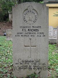 Hong Kong Cemetery - Riches, Frank Leslie