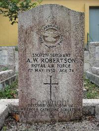 Hong Kong Cemetery - Robertson, Alan William