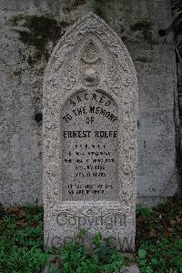 Hong Kong Cemetery - Rolfe, Ernest