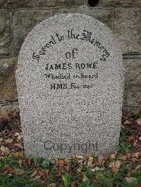 Hong Kong Cemetery - Rowe, James