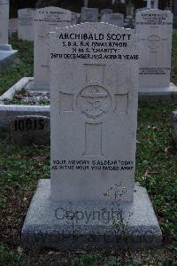 Hong Kong Cemetery - Scott, Archibald