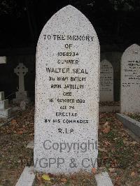 Hong Kong Cemetery - Seal, Walter