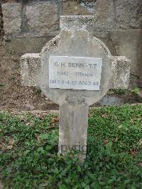 Hong Kong Cemetery - Sennett, G H