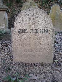 Hong Kong Cemetery - Shaw, John