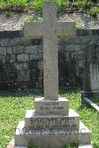 Hong Kong Cemetery - Sheldon, George Thomas