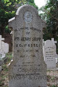 Hong Kong Cemetery - Skipp, Henry