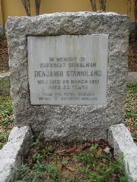 Hong Kong Cemetery - Stanniland, Benjaman