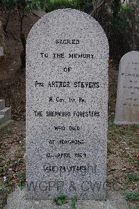 Hong Kong Cemetery - Stevens, Arthur