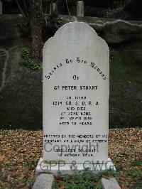 Hong Kong Cemetery - Stuart, Peter