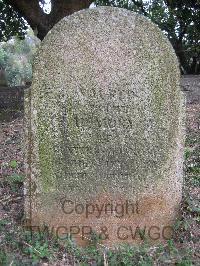 Hong Kong Cemetery - Tankard, G