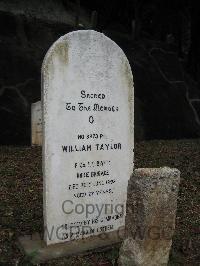 Hong Kong Cemetery - Taylor, William