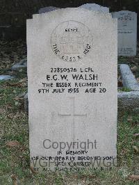 Hong Kong Cemetery - Walsh, Edward George William