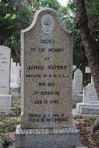 Hong Kong Cemetery - Waters, James