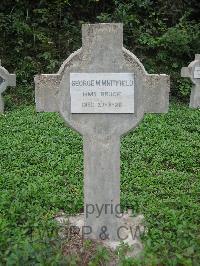 Hong Kong Cemetery - Whitfield, George