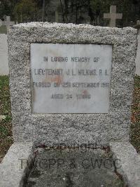 Hong Kong Cemetery - Wilkins, John Leonard