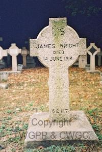 Hong Kong Cemetery - Wright, James