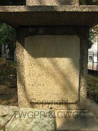 Hong Kong Cemetery - Young, James