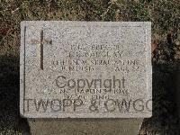 Shrapnel Valley Cemetery - Barclay, John Edward