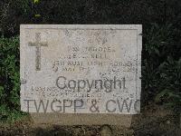 Shrapnel Valley Cemetery - Bell, Eric Chalcroft