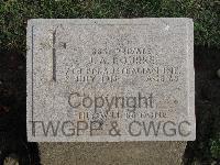 Shrapnel Valley Cemetery - Bourke, James Archibald