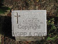 Shrapnel Valley Cemetery - Hartland, Leslie Richard