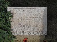 Shrapnel Valley Cemetery - McGregor, William