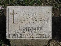 Shrapnel Valley Cemetery - McLeod, Alexander John