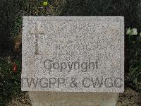 Shrapnel Valley Cemetery - Paterson, Hugh Wotherspoon