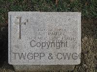 Shrapnel Valley Cemetery - Paulet, Arthur Forbes