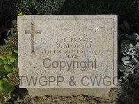 Shrapnel Valley Cemetery - Spain, James Michael