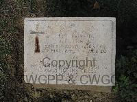 Shrapnel Valley Cemetery - Traise, Jack Herbert