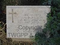 Shrapnel Valley Cemetery - Wilson, Augustus George Maryon