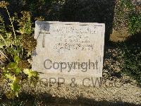 Twelve Tree Copse Cemetery - Barclay, Archibald Bow