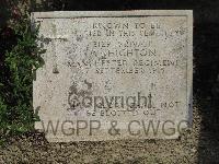 Twelve Tree Copse Cemetery - Highton, W