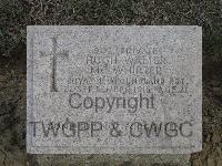 Hill 10 Cemetery - McWhirter, Hugh Walter