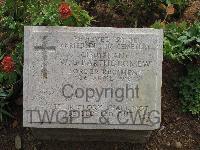 Pink Farm Cemetery&#44; Helles - Bartholomew, William George