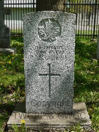 Quebec City (Mount Hermon) Cemetery - McKay, John