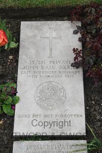 Boulogne Eastern Cemetery - Akrill, John Esau